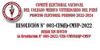 especialistas rabia lima Colegio Médico Veterinario del Perú - CMVP