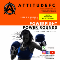 clases boxeo ninos lima Attitude Fight Club