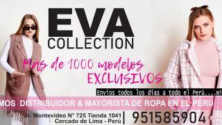 tiendas para comprar ropa mujer lima EVA COLLECTION - ROPA POR MAYOR, IMPORTADOR DIRECTO, MAYORISTA, MODA