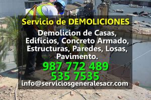 empresas demoliciones lima Demolición de Casas, Empresas de Demoliciones en Lima