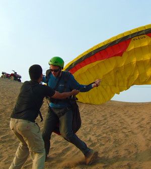 Parapente en Lima Lurin