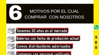 tiendas para comprar baterias lima BATERIAS MI PAULA