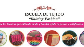 clases punto lana lima Escuela de Tejido Knitting Fashion